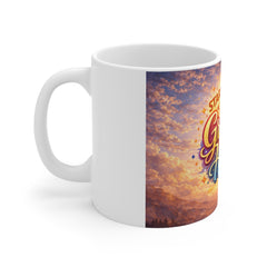 Grateful Heart Mug — "Start Each Day with a Grateful Heart" Inspirational Coffee Cup