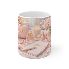 Glamorous chic 11oz White Mug