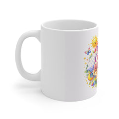 You Are Capable of Amazing Things Mug — Inspirational Rainbow Positivity Coffee Cup
