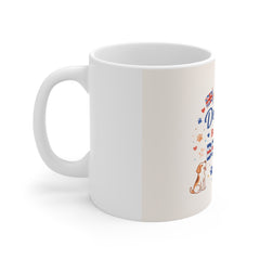 Dog Mum But Make It British Mug — 11oz Ceramic Tea Cup for British Dog Lovers