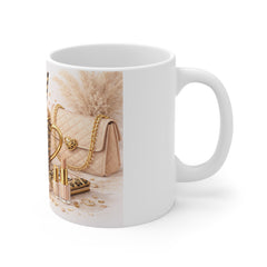 Wild Chic Print 11oz White Mug