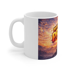 Make Yourself Proud Mug — Inspirational Coffee Cup for Self-Improvement & Motivational Gifts