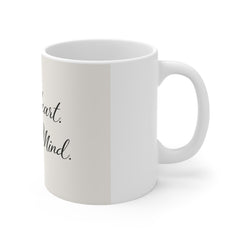 Soft Heart Strong Mind Mug — Inspirational Coffee Cup for Women, Encouragement Gift