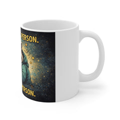 Funny Racoon 11oz White Mug