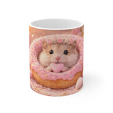 Cute Hamster 11oz White Mug