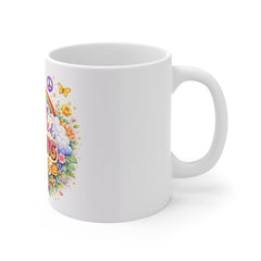 You Are Capable of Amazing Things Mug — Inspirational Rainbow Positivity Coffee Cup