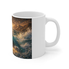 Capricorn Zodiac Mug — Mythical Sea-Goat Astrology Coffee Cup