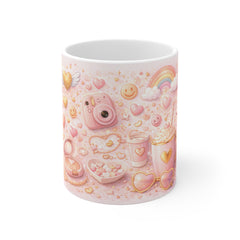 Sweet Vibes Mug – Pastel Feel-Good Aesthetic Design