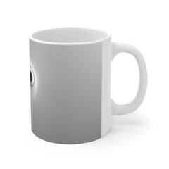 Surprised Face 11oz Coffee Mug — Cute Shocked Expression Gift