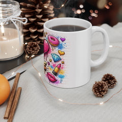 Urban Love Graffiti Mug – Bold Street Art Aesthetic