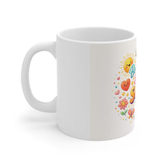 Be the Reason Someone Smiles Today – 11oz White Ceramic Mug