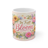 Mug — "In Full Bloom" Floral Coffee Mug | Spring Garden Gift