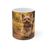 Yorkshire Terrier Dog Mug — Cute Puppy Photo Coffee Cup