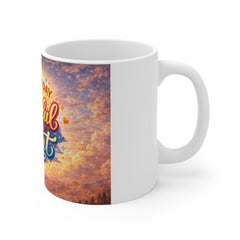 Grateful Heart Mug — "Start Each Day with a Grateful Heart" Inspirational Coffee Cup