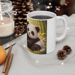 Panda Pals Mug – Adorable Twin Panda Design