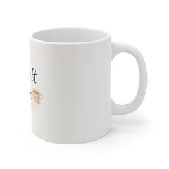 I'll Do It Later Mug — Funny Procrastination Coffee Cup, Cute Coffee Illustration