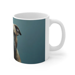 Bulldog Portrait Mug — Realistic Dog Face Coffee Cup