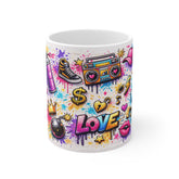 Urban Vibes Graffiti Mug – Bold Street Art Design