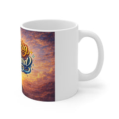 Dream Big Work Hard Coffee Mug — Inspirational Motivational 11oz Ceramic Mug