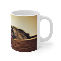 Cute Tabby Kitten Photo Coffee Mug — Adorable Cat Lover Gift (11oz)