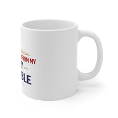 Daily Grumble Coffee Mug — "This Came Fresh From My Daily Grumble" Ceramic 11oz