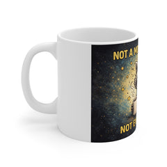 Funny Racoon 11oz White Mug