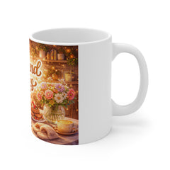 Weekend Vibes Mug — Cozy Breakfast Scene Coffee Cup