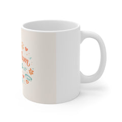 Dog Mum Vibes Mug — Cute Pet Lover Coffee Cup (11oz)