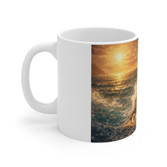 Capricorn Zodiac Mug — Mythical Sea-Goat Astrology Coffee Cup