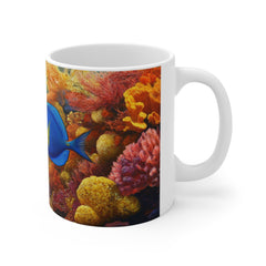 Ocean Reef Mug — Colorful Tropical Fish Coffee Cup