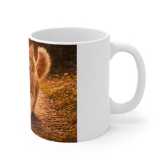 Orange Tabby Cat Mug — Autumn Meadow Photography Coffee Cup