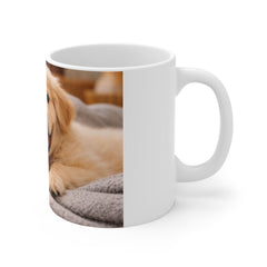 Cute Puppy and Kitten Photo Coffee Mug — Adorable Pet Lover Gift