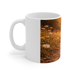 Orange Tabby Cat Mug — Autumn Meadow Photography Coffee Cup