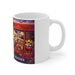 Rush Hour 11oz White Mug